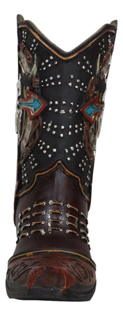 corral cow skull boots