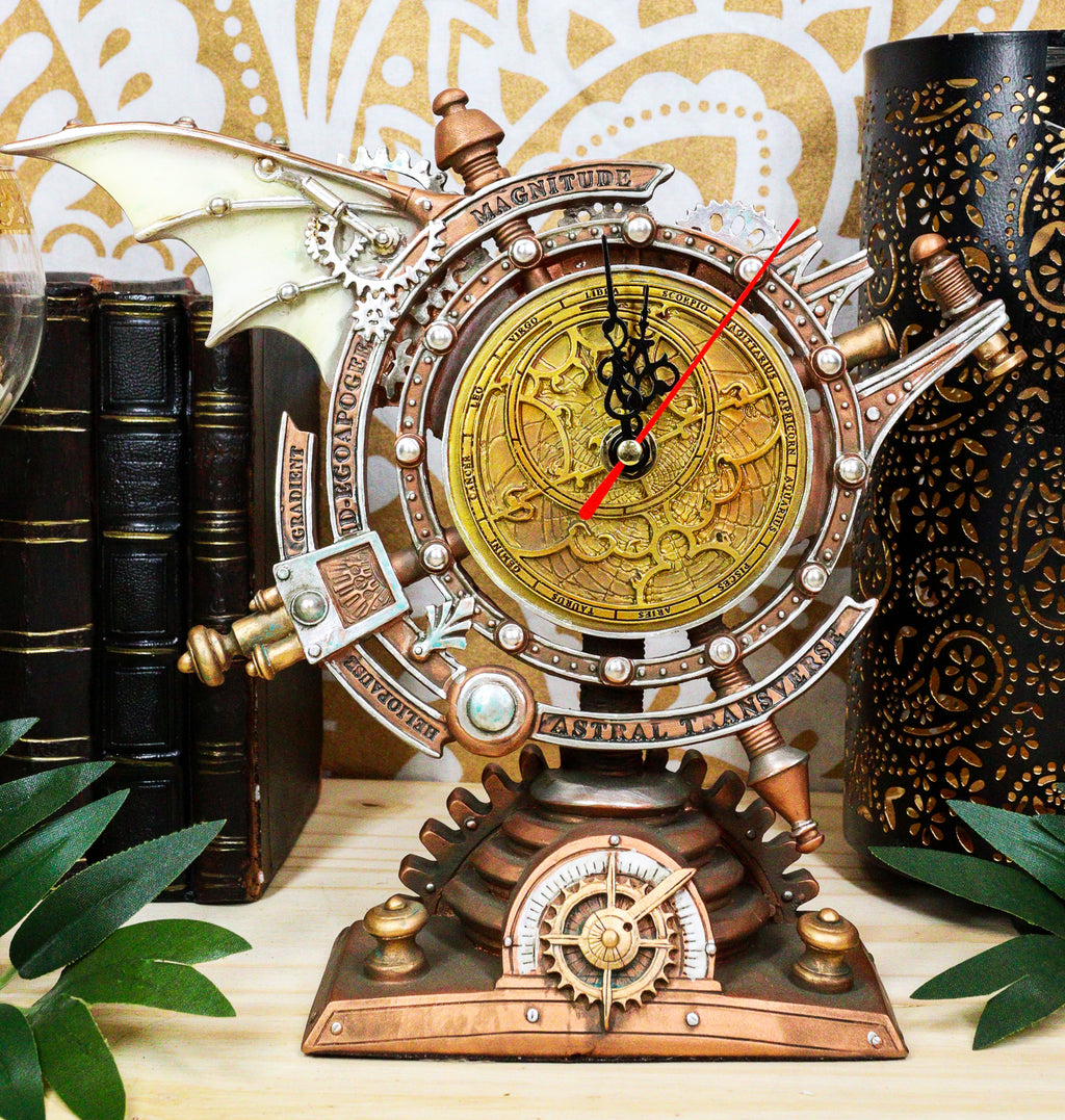 Steampunk Gearwork Clock