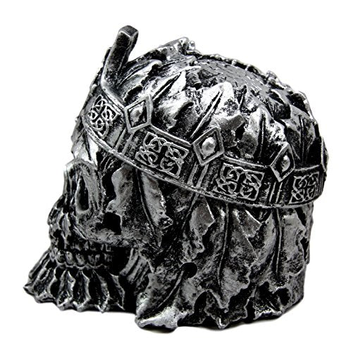 Ebros Greenman King Skull Ashtray 4.25