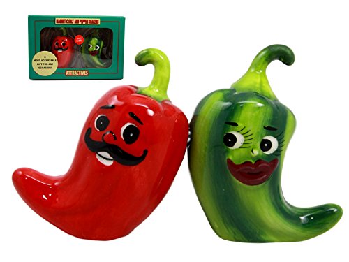 Collectible Magnetic Salt and Pepper Sets Mexican