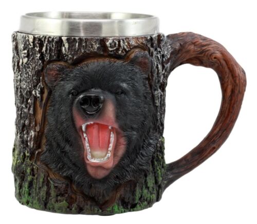 Set of 2 Native Wild Koala Bear Mother With Joey Ceramic Coffee Cup Mugs  16oz 