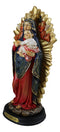 Our Lady of Perpetual Help Mother Mary With Baby Jesus Angels Catholic Figurine