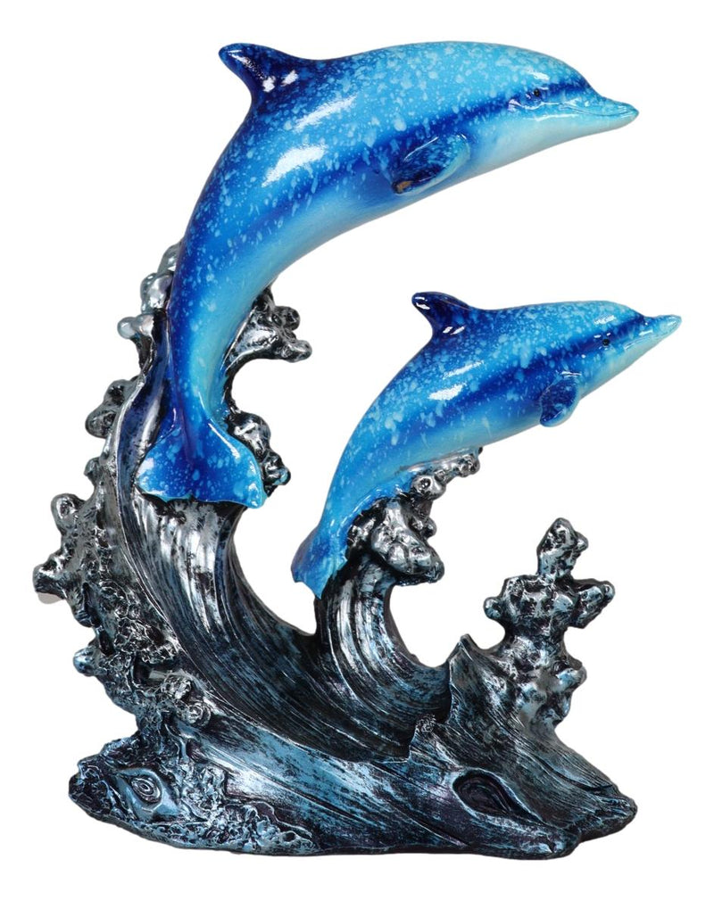 Blue Coral Fish Figurine Marine-themed Sculpture Underwater