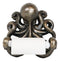 Nautical Ocean Kraken Cthulhu Octopus Toilet Paper Holder Bathroom Wall Decor