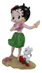 Ocean Hawaii Aloha Betty Boop Hula Dancing with Pudgy Dog and Ukulele Figurine