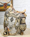 Western Country Cowboy Navajo Tribal Indian Cow Skull Horse Saddle Figurine