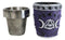 Gothic Death Moth Triple Moon Arcane Skull Shot Glasses Set Of 4 Novelties