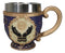 Gold And Purple Wicca Fortune Teller Chirology All Seeing Eye Tarot Tea Cup Mug