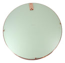 Dining Tabletop Round Metal Serving Platter Mirror Tray Serveware Glam Chic 18"D