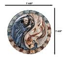 Gothic Grim Reaper of Darkness and Angel of Light Versus Doctrinus Wall Decor