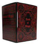 Red Book Of Magic Witchcraft New Age Arcane Arts Ceramic Boxy Square Shaped Mug