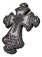 Inspirational Hope Faith A Friend Loves at All Times Fleur De Lis Wall Cross