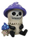 Furry Bones Whimsical Purple Kinoko Mushroom Skeleton Decor Figurine Furrybones