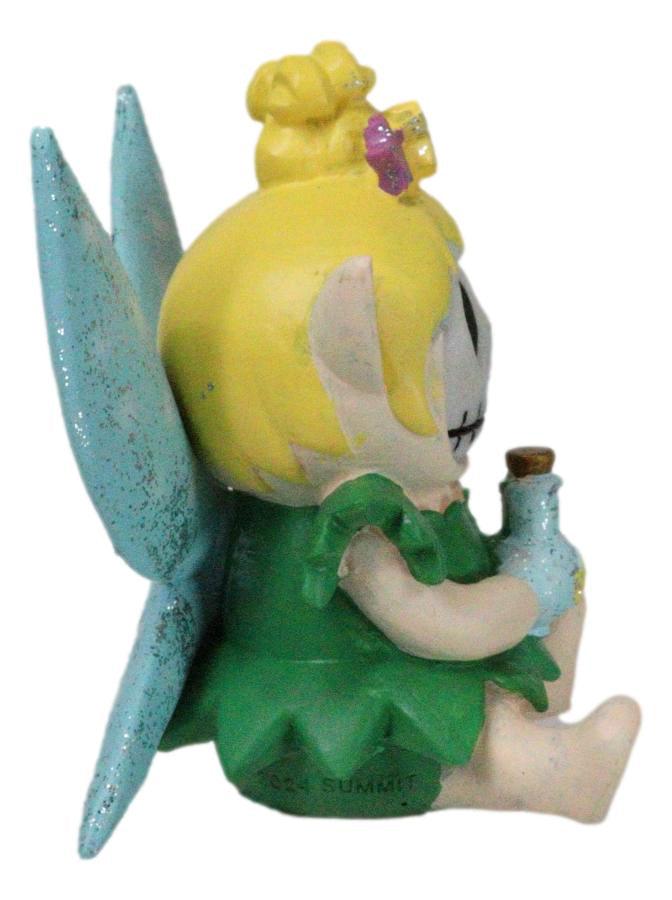 Furrybones Tinker Bell Fairy With Pixie Dust Skeleton Figurine Furry Bones