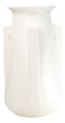 Ebros Teco Art Pottery by Frank Lloyd Wright Matte Vase (Buttress 4 - White)