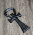 Pack Of 2 Cast Iron Black Egyptian Hieroglyph Ankh Key Hand Bottle Openers