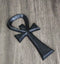 Cast Iron Black Egyptian Mystic Hieroglyph Ankh Key Hand Bottle Cap Opener