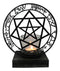 Wicca Occultic Angels and Demons Sacred Mystic Sigils Metal Votive Candle Holder