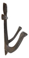 Cast Iron Rustic Sailor Nautical Marine Sea Ship Anchor 2 Pegs Double Wall Hook