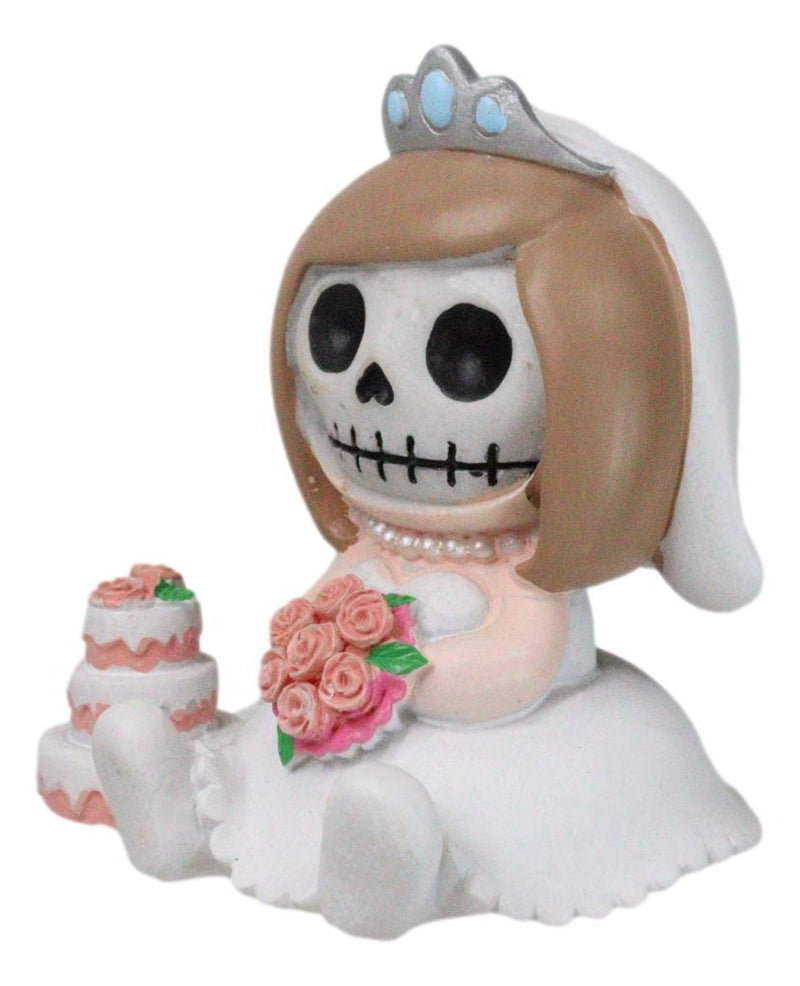 Mrs Furrybones Vampiress Bride With Wedding Cake Skeleton Furry Bones Figurine