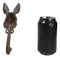 Pack Of 2 Cast Iron Farmhouse Rustic Whimsical Bunny Rabbit Wall Coat Hooks