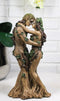 Sky Dance Celtic Greenman and Tree Woman Gaia Ent Couple Embracing Figurine