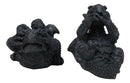 See Hear Speak No Evil Gargoyle Dragons Collectible Figurines Miniature Set Of 3