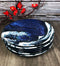 Set Of 6 Blue Japanese Hokusai Great Wave Porcelain Appetizer Salad Small Plates