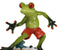 Classical Strings Symphony Green Toad Frog Playing The Violin Figurine