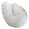 18.5"L White Nautical Marine Ocean Giant Nautilus Sea Shell Decorative Sculpture