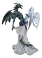 The Dark Chemical Wedding Union of Night Dragon and Morning Angel Figurine