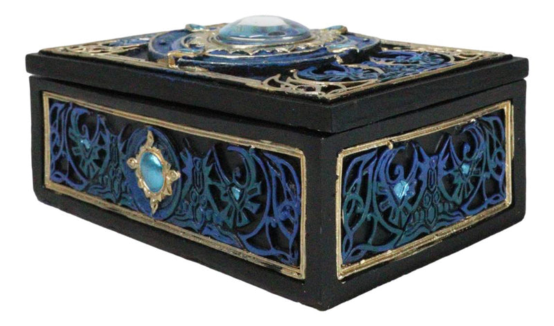 Ancient Mythology Wicca All Seeing Eye Of Providence Tarot Cards Trinket Box