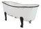 Western Country Rustic Metal Freestanding Bathtub Replica Decor 10"L