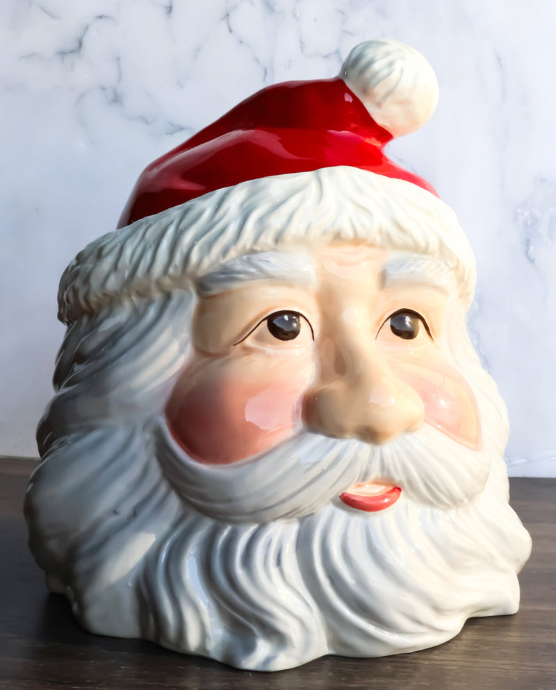 North Pole Santa Cookie Jar