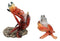 Set Of 2 Ocean Marine Stone Crab Wine Bottle And Salt Pepper Shakers Holders