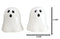 Halloween Gothic Spooky White Cloaked Ghosts Ceramic Salt And Pepper Shakers Set