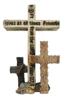 Proverbs Psalms Inspirational Friendship Verses Christian Desktop Triple Crosses