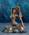 Greenwoman Gaia Dryad Tree Ent Earth Goddess Yoga In Pigeon Pose Zen Figurine