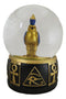 Ancient Egyptian Hieroglyphic Eye of Horus Ankh and Falcon Bird Water Globe