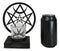 Wicca Spiritualism Mystic Unicursal Hex Pentagram Metal Votive Candle Holder