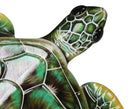 Marine Ocean Harmony Series Green Bermuda Elegant Sea Turtle Metal Wall Decor