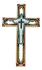 Rustic Western Abstract Jesus Christ The Redeemer Fleur De Lis Wall Cross Decor