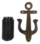 Cast Iron Rustic Sailor Nautical Marine Sea Ship Anchor 2 Pegs Double Wall Hook