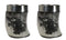 Set Of 2 Norse Mythology Viking Wolf Fenrir Enemy Of The Gods Shot Glasses