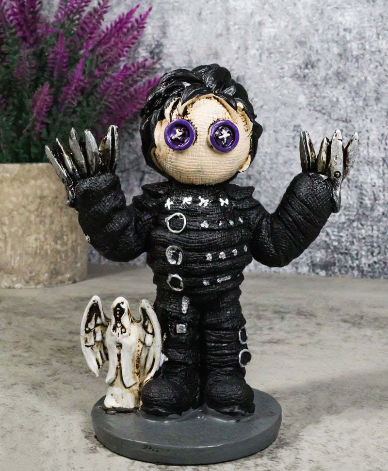 Pinheadz Monster Edward Scissorhands With Voodoo Stitches Death Angel Figurine