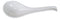 Contemporary White Melamine Asian Soup Spoons With Ladle Hook Pack Of 12 Set