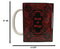 Red Book Of Magic Witchcraft New Age Arcane Arts Ceramic Boxy Square Shaped Mug