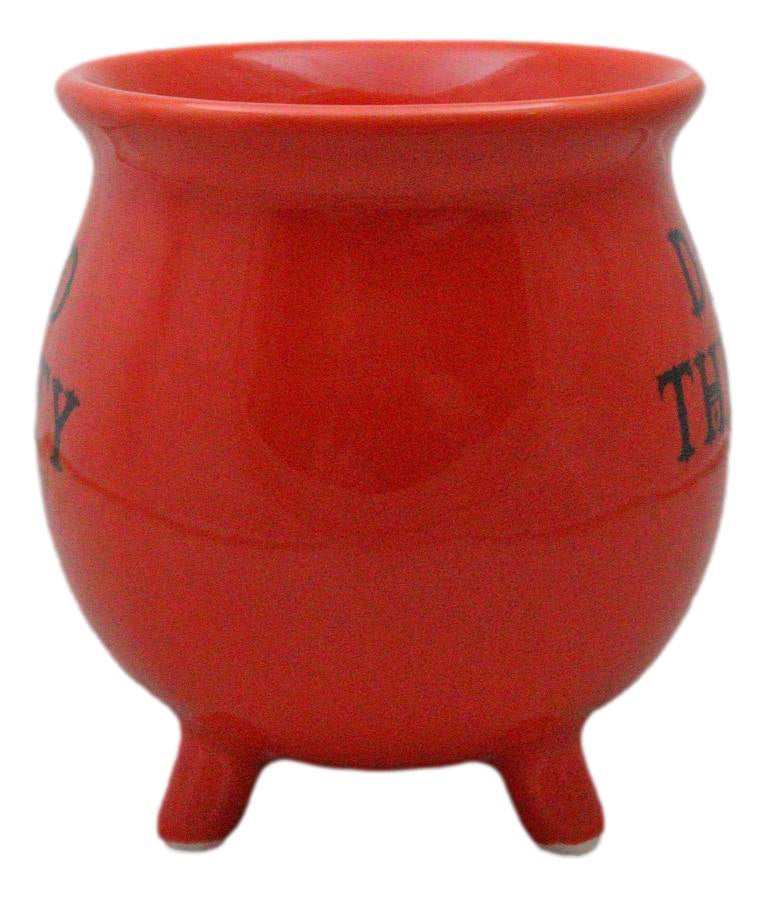 Wicca Magic Red Dead Thirsty Bloody Cauldron Ceramic Mug With Handle 16oz