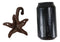 Cast Iron Rustic Starfish Sea Stars Wall Hanger Coat Jacket Towel Hook Set Of 3