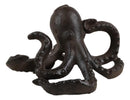 Cast Iron Nautical Sea Octopus Kraken Decorative Paperweight Figurine 5.25"L